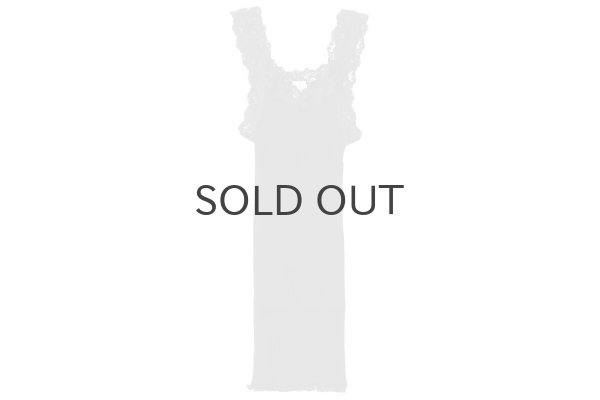 画像2: 【NEW】S/S LANA E SETA PLISSE' CON PIZZO 1491（NERO） (2)