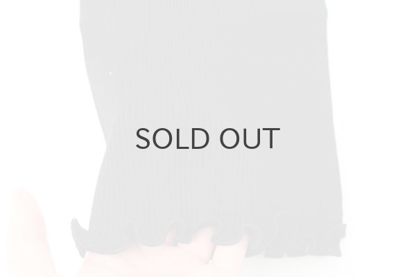 画像8: 【NEW】S/S LANA E SETA PLISSE' CON PIZZO 1491（NERO） (8)