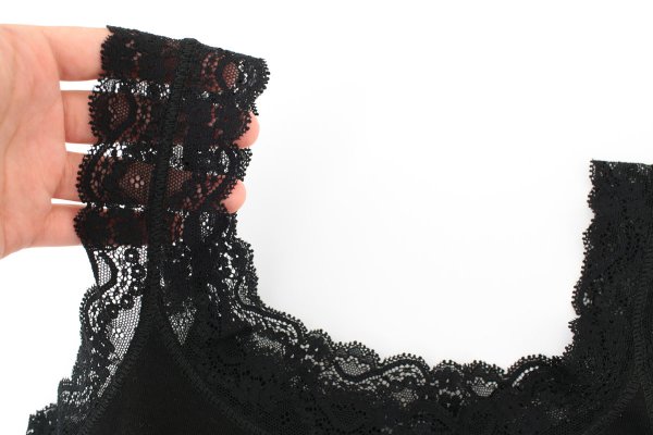 画像4: レースタンクトップ 866(NOIR) (4)