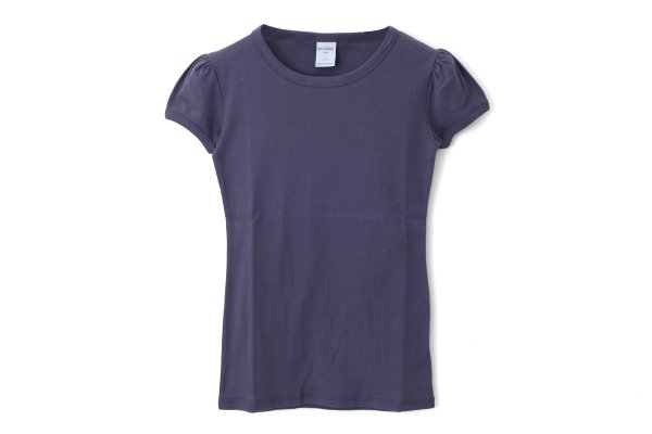 画像1: SALE30%OFF!! クルーネックパフスリーブカットソー 145-09 (HEATH) (1)