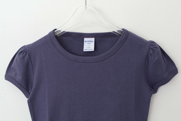 画像3: SALE30%OFF!! クルーネックパフスリーブカットソー 145-09 (HEATH) (3)