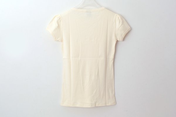 画像5: SALE30%OFF!! クルーネックパフスリーブカットソー 145-09 (ECRU) (5)