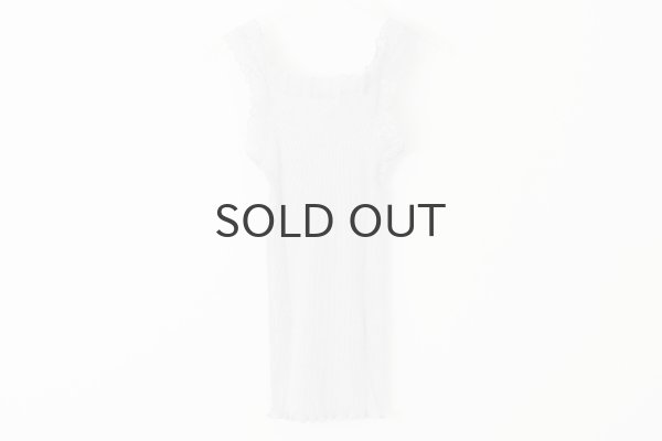 画像2: SPALLINO PLISSE C/GIRI IN PIZZO 602(GRIGIO M) (2)