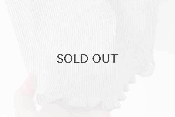 画像7: SPALLINO PLISSE C/GIRI IN PIZZO 602(GRIGIO M) (7)