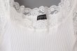 画像6: SPALLINO PLISSE C/GIRI IN PIZZO 602（BIANCO） (6)