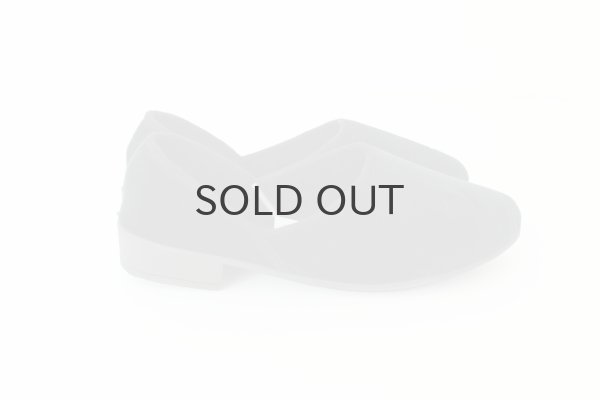 画像6: ベルベットスリッポンシューズ（BK） (6)