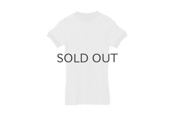 画像1: Panel-rib M/N Tee 829C (BLK-W2) (1)