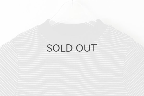 画像4: Panel-rib M/N Tee 829C (BLK-W2) (4)