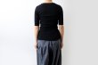 画像9: Panel-rib H/S Tee 822C (BLK-W2) (9)