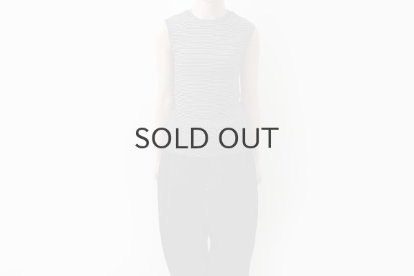 画像8: Panel-rib tanktop 848C (WHT-GN) (8)