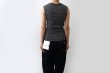 画像8: Panel-rib tanktop 848C (BLK-W2) (8)