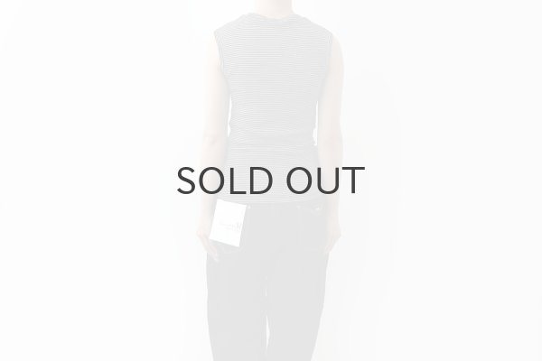 画像10: Panel-rib tanktop 848C (WHT-GN) (10)