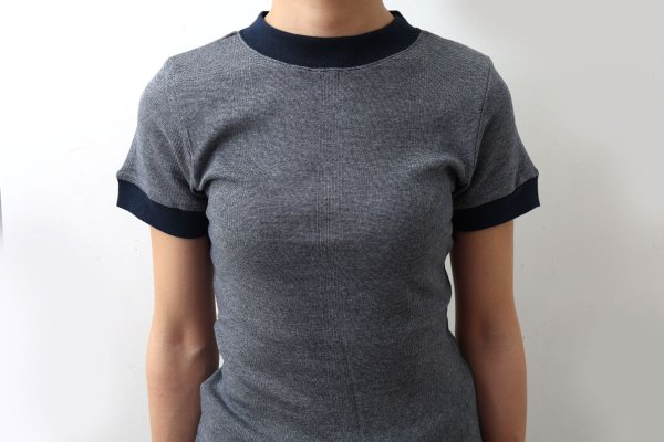 画像14: Panel-rib M/N Tee 829C (BLK-W2) (14)