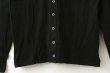 画像7: Panel ribbed cardigan 851C (BLK) (7)
