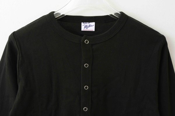 画像3: Panel ribbed cardigan 851C (BLK) (3)