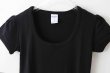 画像3: SALE30%OFF!! Uネックパフスリーブカットソー 049-09（NOIR） (3)