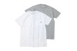 画像1: SALE30%OFF!! 2P FRUIT OF THE LOOM / FAVORITE POCKET TEE (WH/GY） (1)