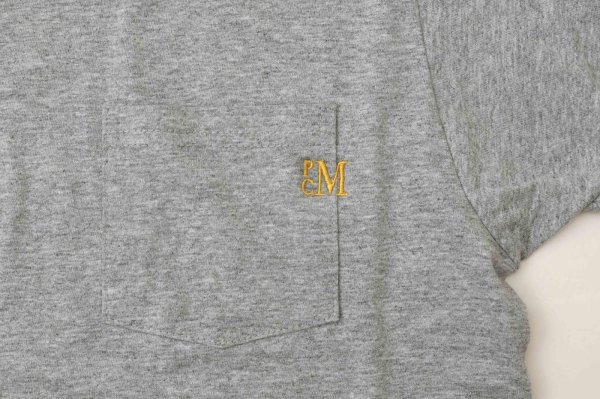 画像8: SALE30%OFF!! 2P FRUIT OF THE LOOM / FAVORITE POCKET TEE (WH/GY） (8)