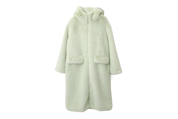 画像1: COMELY L HOODY ZIPUP COAT (LMG) (1)