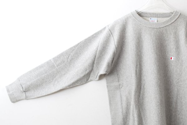 画像3: リバースウィーブ クルーネックスウェットシャツ (C3-Y031:GY) (3)