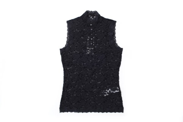 画像1: RWDelicia SL Lace Top 5751 (BK) (1)