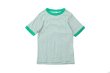 画像1: SALE20%OFF!! Panel-rib T-shirt 849C (WHT-GR) (1)