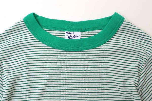 画像5: SALE20%OFF!! Panel-rib T-shirt 849C (WHT-GR) (5)