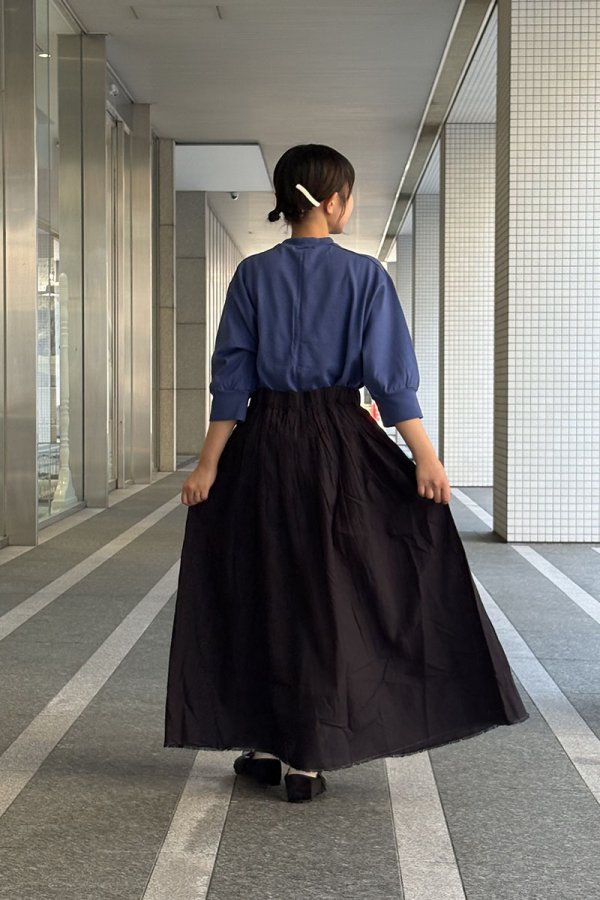 画像12: Tuck Gather Skirt (DKNV) (12)
