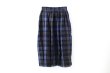 画像2: Gather Skirt (BK×NV) (2)