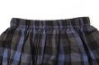画像3: Gather Skirt (BK×NV) (3)