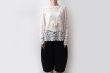 画像9: RWDania Lace LS Boatneck Lace T-shirt 101259 (IV) (9)