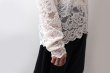 画像13: RWDania Lace LS Boatneck Lace T-shirt 101259 (IV) (13)