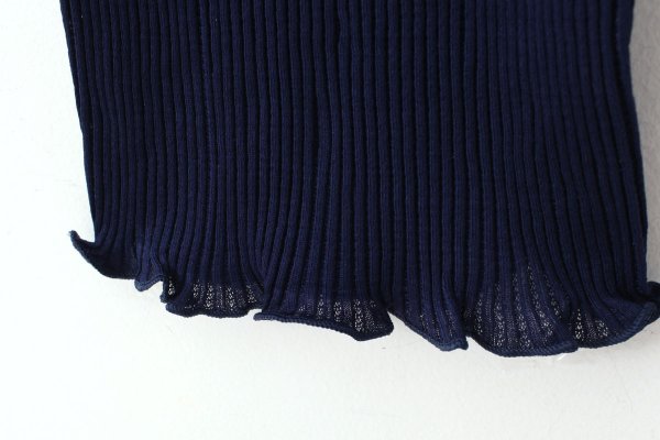 画像5: TOP C/PIZZO MACRAME ALI FILO DI SCOZIA PLISSE 2014(BL) (5)
