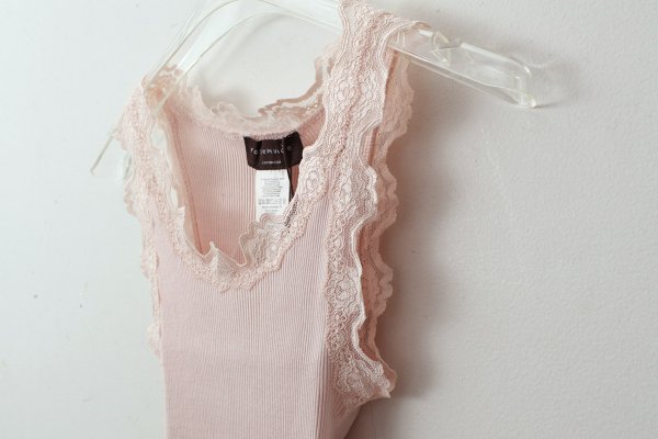 画像4: レースタンクトップ シルク (5405:SRS) (4)