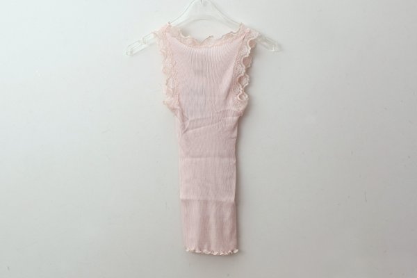 画像2: レースタンクトップ シルク (5405:SRS) (2)