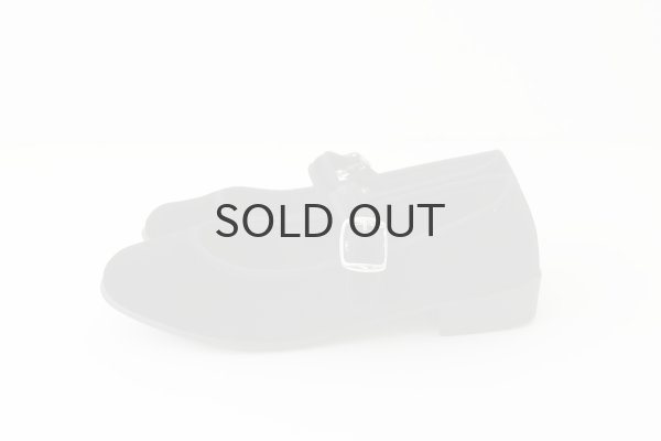 画像3: ベルベットストラップシューズ（BK） (3)