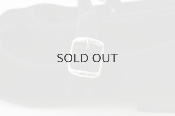 画像5: ベルベットストラップシューズ（BK） (5)