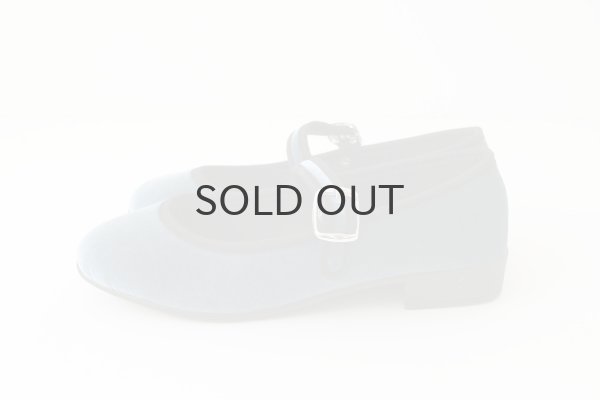 画像3: ベルベットストラップシューズ(BL) (3)