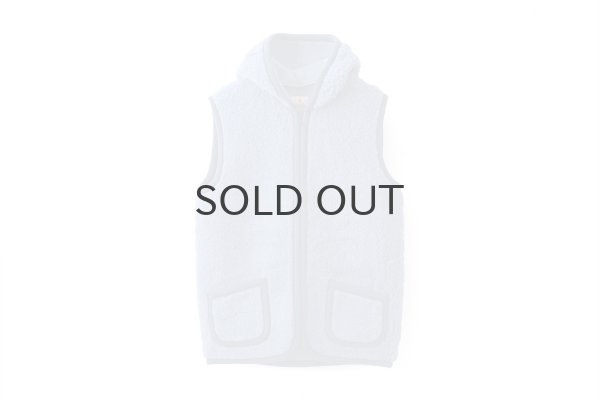 画像1: 別注カラー!! PYRENESS HOOD ボアベスト (TBL) (1)