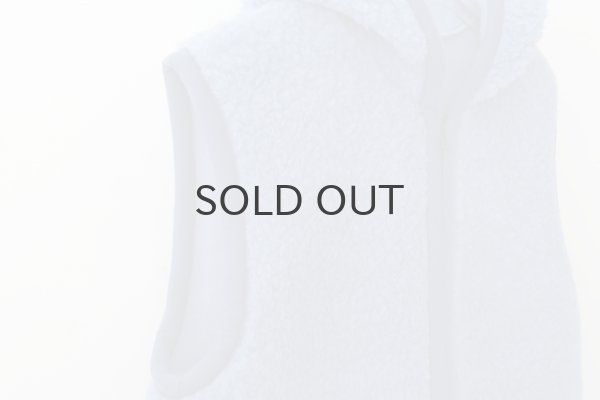 画像4: 別注カラー!! PYRENESS HOOD ボアベスト (TBL) (4)