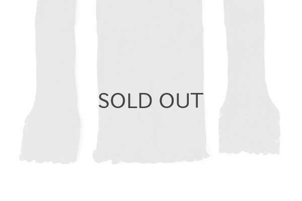 画像5: ML LUPETTO PLISSE' C/COLLO E POLSI PIZZO 304 (NERO) (5)