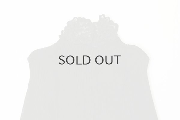 画像4: ML LUPETTO PLISSE' C/COLLO E POLSI PIZZO 304 (NERO) (4)