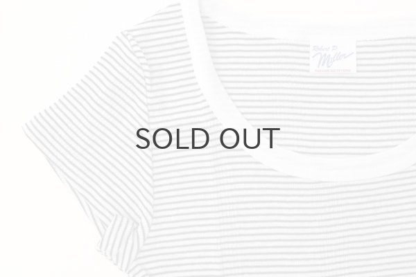 画像4: Panel-rib F/S Tee 807C (White-B) (4)