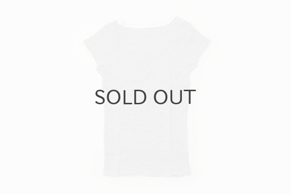 画像2: Panel-rib F/S Tee 807C (White-B) (2)