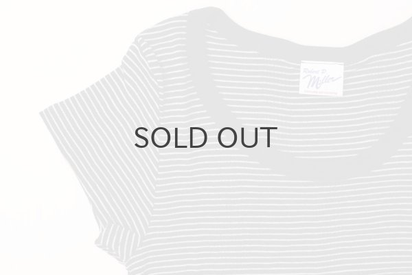 画像4: Panel-rib F/S Tee 807C (BLK-W2) (4)