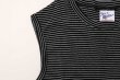 画像4: Panel-rib tanktop 848C (BLK-W2) (4)