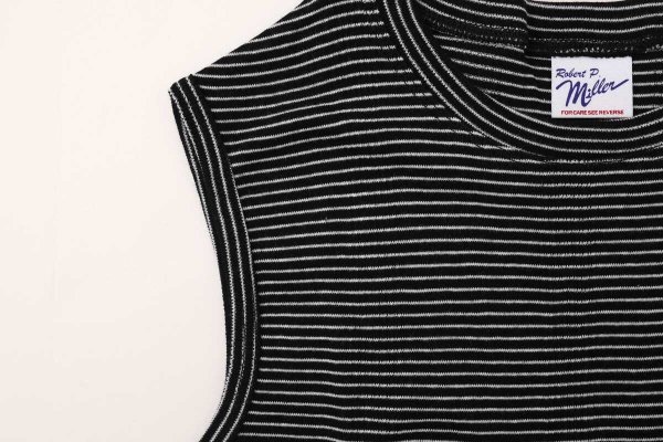 画像4: Panel-rib tanktop 848C (BLK-W2) (4)