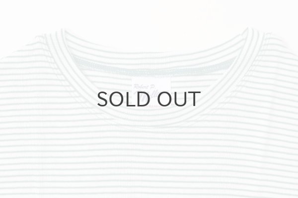 画像3: Panel-rib tanktop 848C (WHT-GN) (3)