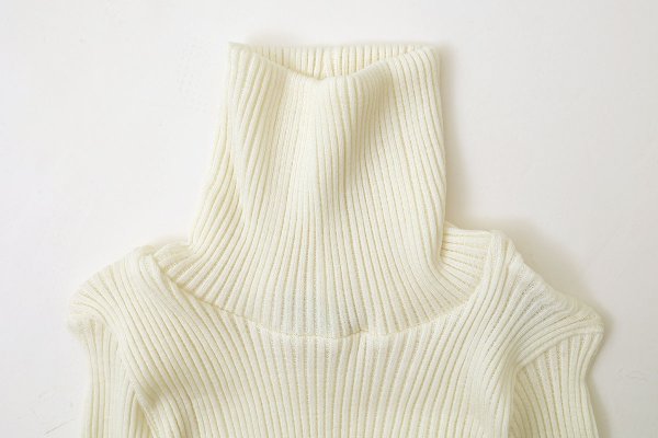 画像4: EXCLUSIVE MicroWool TURTLE 324 (BIANCO) (4)