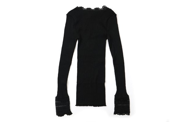 画像2: Silk t-shrt 5316 (BK) (2)